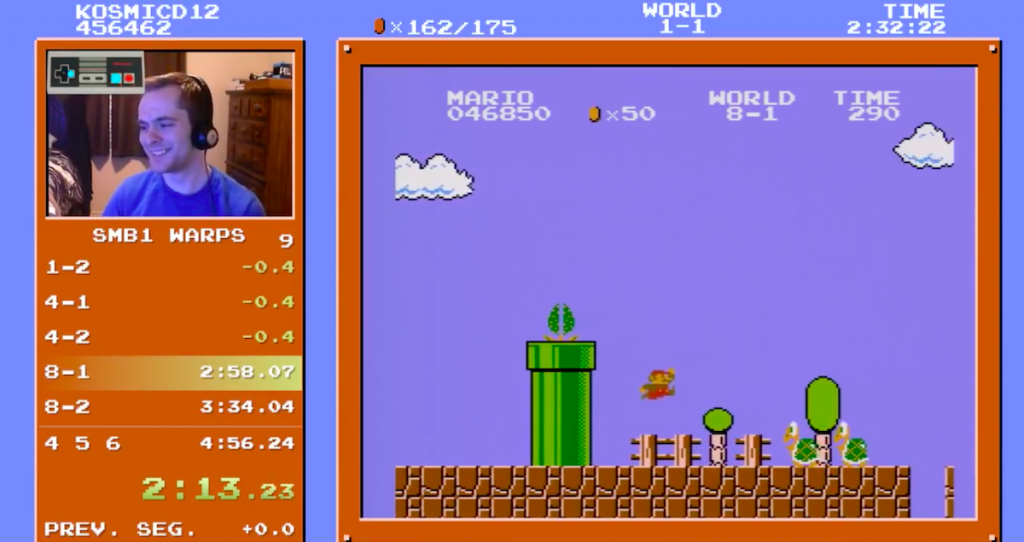 H Roe Logra Terminar Mario Bros En Menos De Minutos Coolture Coolture