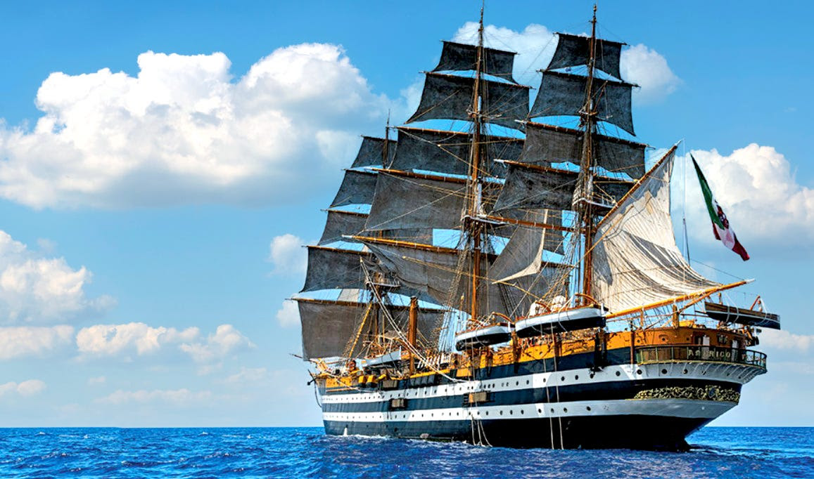 El Buque Italiano Amerigo Vespucci Llega A Puerto Vallarta Coolture