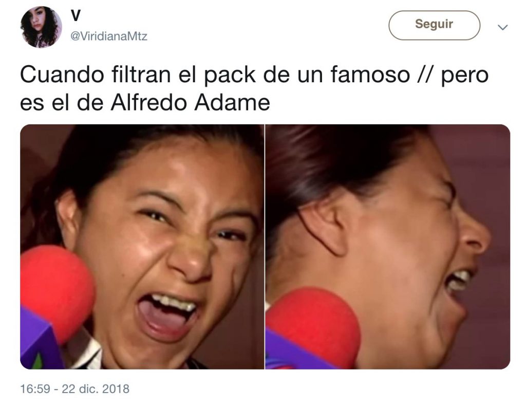 Estos son los mejores memes del "pack" de Alfredo Adame Coolture