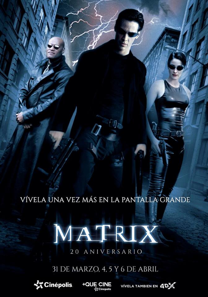 Matrix llega por primera vez en 4DX a cines de México para celebrar 20 ...