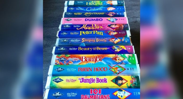 VHS de Disney