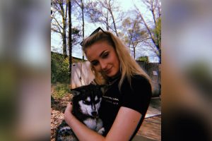 perrito de Sophie Turner