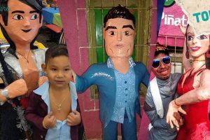 Piñatas de famosos