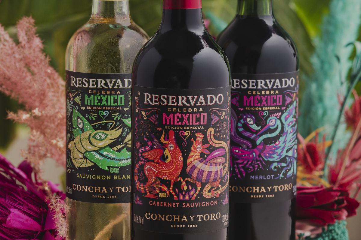 Reservado de Concha y Toro se viste de México en estas etiquetas | Coolture